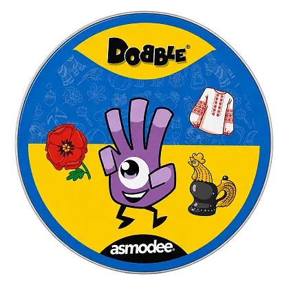 Настільна гра Доббл Україна (Dobble Ukraine), бренду Ігромаг, для 2-8 гравців, час гри < 30хв. - 2 - KUBIX