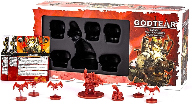 Godtear: Максен, Искуситель и Гирхауки, бренду Steamforged Games Ltd. - 3 - KUBIX