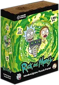 Миниатюра товара Фигурный деревянный пазл Rick & Morty Портал XL - 1