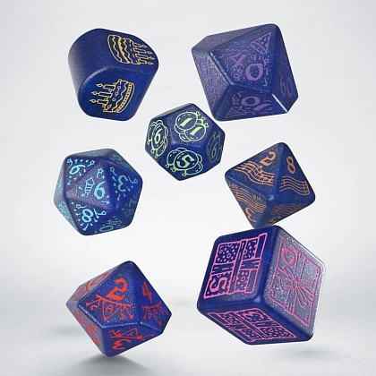 Набір кубиків Happy Birthday Dice Set: Streamers, бренду Q-Workshop - 2 - KUBIX