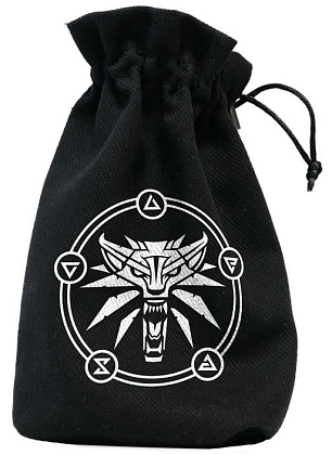 Мешок The Witcher Dice Pouch. Джералт - Школа Волка, бренду Q-Workshop - KUBIX