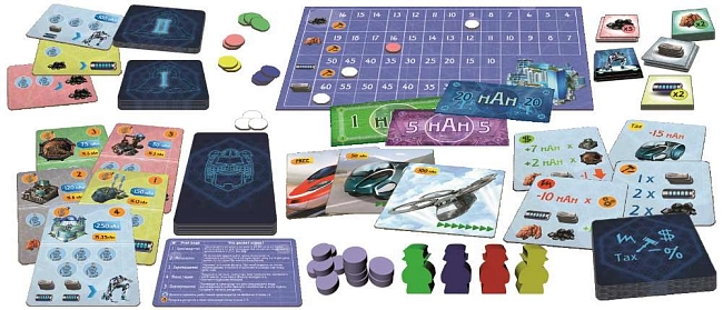 Настольная игра НАНО корпорация (NANO Corporation), бренду Bombat Game, для 2-4 гравців, час гри < 60мин. - 2 - KUBIX