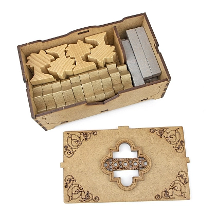 Органайзер для настольной игры Пять Кланов (Organizer for boardgame Five Tribes), бренду Tower Rex - 8 - KUBIX
