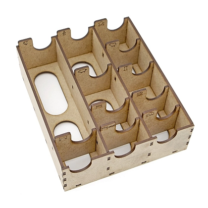 Органайзер для настільної гри Каркассон (Organizer for boardgame Carcassonne), бренду Tower Rex - 5 - KUBIX