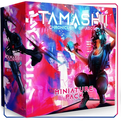 Настольная игра Тамашии: Хроника Восхождение Миниатюры для игры (Tamashii: Edgerunners), бренду Игровая Мастерская - KUBIX