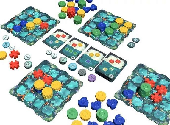 Настільна гра Риф 2.0 (Reef 2.0) (EN), бренду Next Move Games, для 2-4 гравців, час гри < 30хв. - 6 - KUBIX