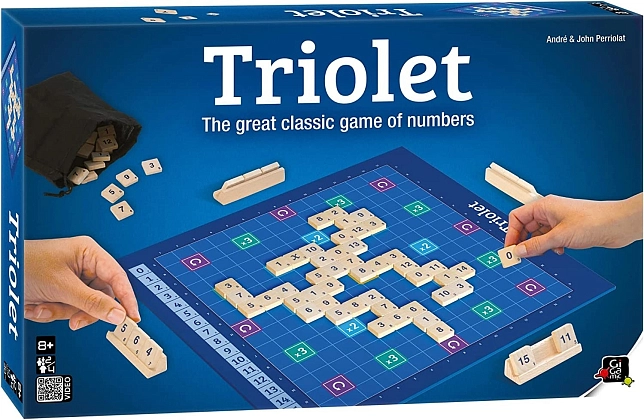 Купити Настольная игра Триолет (Triolet), бренду Gigamic - KUBIX Настольная игра Триолет (Triolet), бренду Gigamic, для 2-4 гравців, час гри < 30мин. - KUBIX