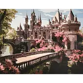 Миниатюра товара Картина по номерам Fortress in the Embrace of Nature (40х50 см) - 1
