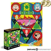 Мініатюра товару Деревʼяний пазл-лабіринт Rick & Morty Космічний лабіринт XL - 2