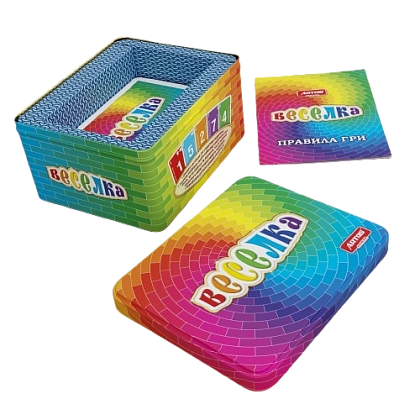 Настольная игра Веселка, бренду Artos games, для 2-4 гравців, час гри < 30мин. - 2 - KUBIX