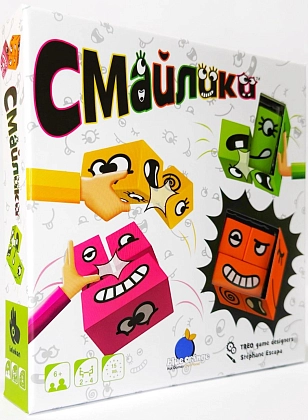 Настільна гра Смайлики (Cubeez), бренду Lelekan, для 2-4 гравців, час гри < 30хв. - KUBIX