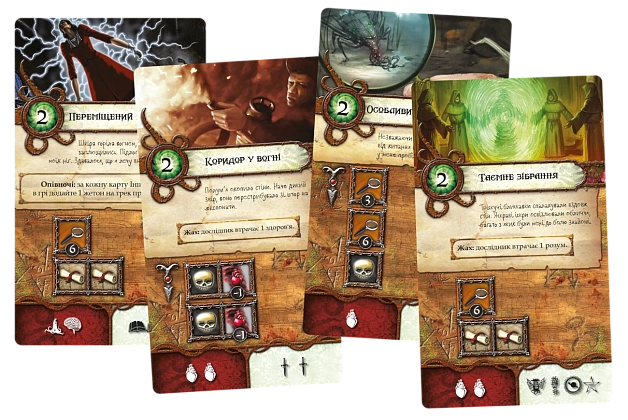 Настільна гра Знак Старших богів (Elder Sign), бренду Geekach Games, для 1-8 гравців, час гри < 30хв. - 5 - KUBIX