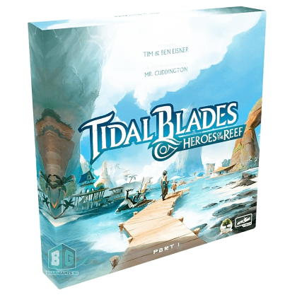 Настільна гра Tidal Blades Heroes of the Reef (Припливні леза Герої Рифа) (EN), для 1-4 гравців, час гри > 60хв. - KUBIX
