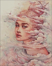 Алмазная мозаика Мечтательные мысли (40х50 см) - KUBIX Алмазная мозаика Мечтательные мысли (40х50 см)