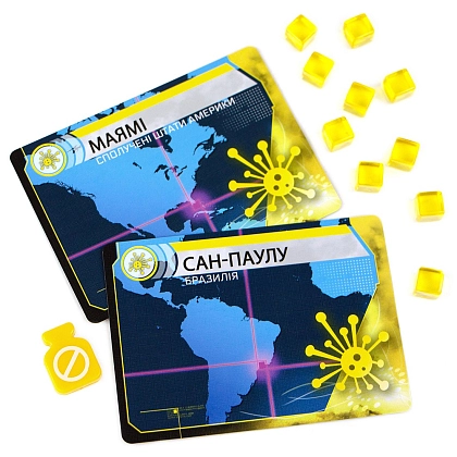 Настольная игра Пандемия (Pandemic), бренду Игромаг, для 2-4 гравців, час гри < 60мин. - 23 - KUBIX