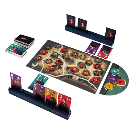 Настільна гра Дракула проти Ван Гельсінґа (Dracula vs Van Helsing), бренду Games 7Days, для 2-2 гравців, час гри < 30хв. - 3 - KUBIX