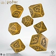 Миниатюра товара Набор кубиков Harry Potter. Hufflepuff Modern Dice Set - Yellow - 1