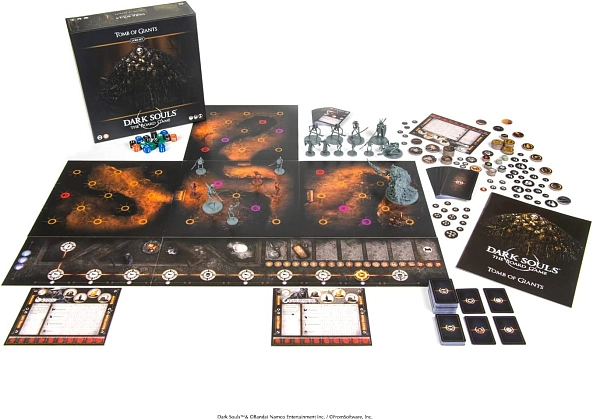 Настільна гра Темні Душі: Гробниця Гігантів (Dark Souls: The Board Game. Tomb of Giants) (EN), бренду Steamforged Games Ltd., для 1-3 гравців, час гри > 60хв. - 6 - KUBIX