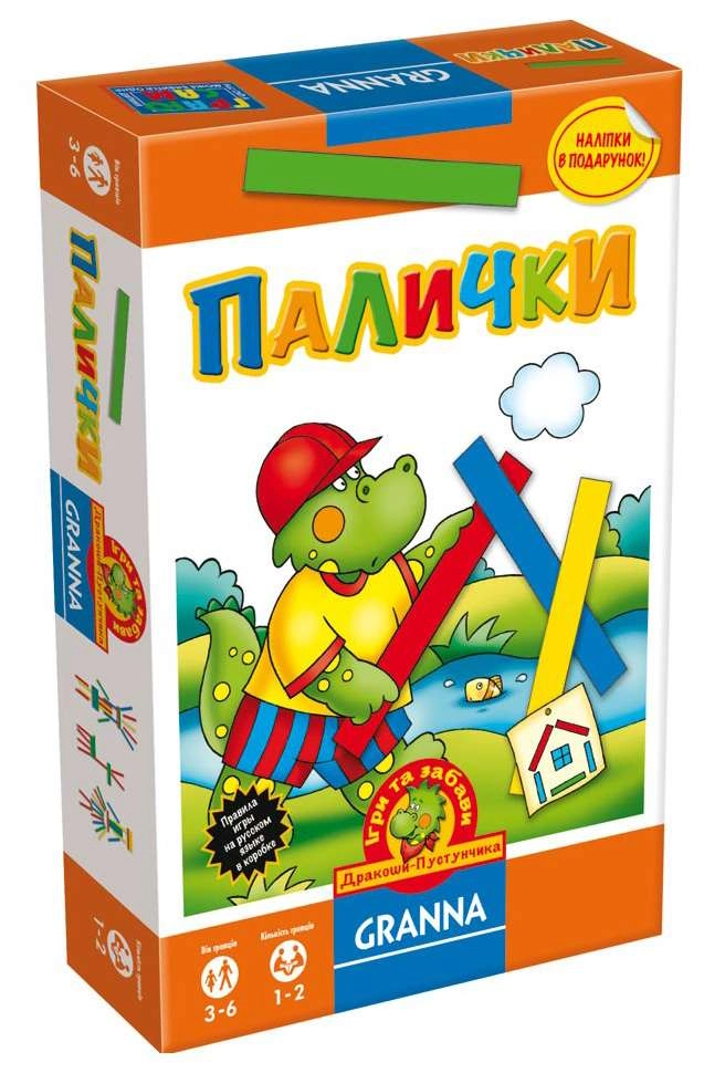 Настольная игра Палочки, бренду Granna, для 1-2 гравців, час гри < 30мин. - KUBIX