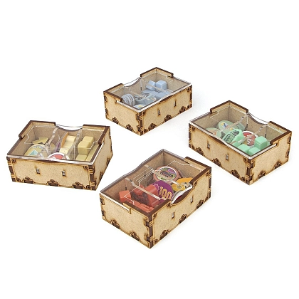 Органайзер для настольной игры Мир Динозавров (Organizer for boardgame Dinosaur World), бренду Tower Rex - 8 - KUBIX