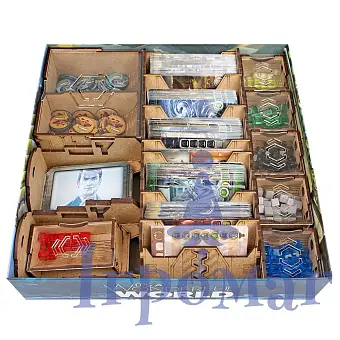 Органайзер для настольной игры Этот Удивительный Мир (Organizer for boardgame It's a Wonderful World)