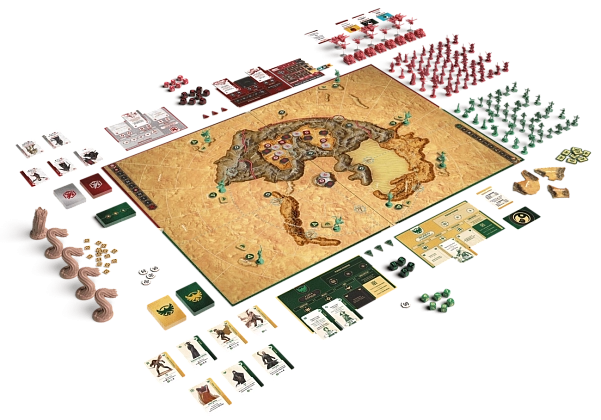 Настільна гра Дюна. Війна за Арракіс (Dune: War for Arrakis), бренду Geekach Games, для 1-4 гравців, час гри > 60хв. - 4 - KUBIX