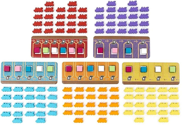 Настольная игра Iberian Gauge (Иберийская колея) (EN), бренду Capstone Games, для 3-5 гравців, час гри < 60мин. - 7 - KUBIX