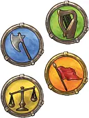 Мініатюра товару Настільна гра Rivals for Catan: Deluxe (Колонізатори. Князі Катана. Делюкс) (EN) - 5