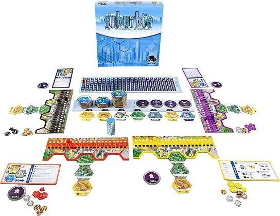 Настольная игра Suburbia 2nd Edition (Субурбія 2-е издание) (EN), для 1-4 гравців, час гри < 60мин. - 3 - KUBIX