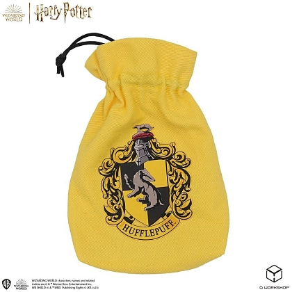 Набір кубиків з мішечком Harry Potter. Hufflepuff Dice & Pouch - 2 - KUBIX