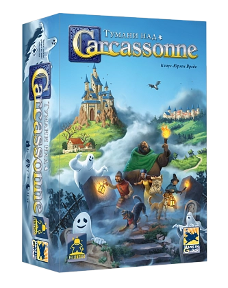 Настільна гра Тумани над Каркасоном (Mists over Carcassonne), бренду Feelindigo, для 1-5 гравців, час гри < 60хв. - KUBIX
