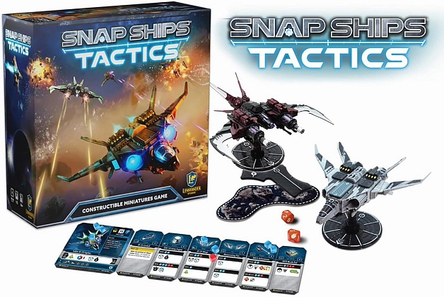 Настольная игра Snap Ships Tactics Starter (Тактика космических кораблей) (EN), для 1-4 гравців, час гри < 30мин. - 3 - KUBIX