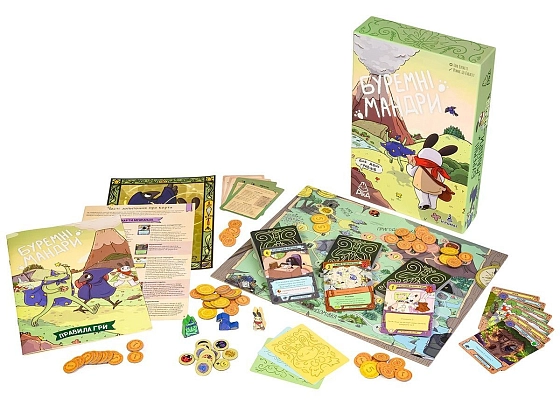 Настольная игра Буремные путешествия (A Wild Venture), бренду Игромаг, для 2-2 гравців, час гри < 60мин. - 5 - KUBIX