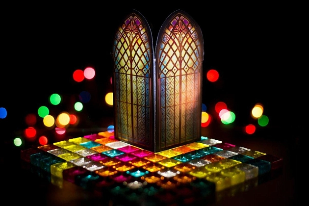 Настільна гра Азул. Вітражі Сінтри (Azul: Stained Glass of Sintra), бренду Бельвіль, для 2-4 гравців, час гри < 30хв. - 14 - KUBIX