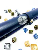 Миниатюра товара Лоток для кубиков D20 синий Dice Tray - 5
