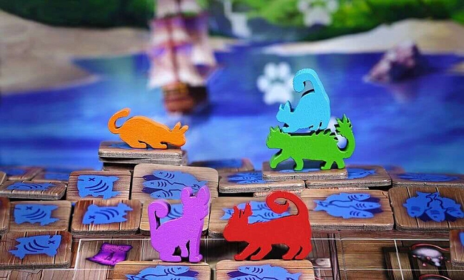 Настольная игра Остров Котов (The Isle of Cats), бренду Geekach Games, для 1-4 гравців, час гри < 60мин. - 12 - KUBIX