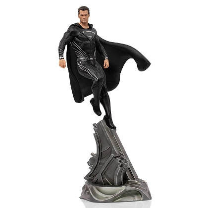 Статуетка Супермен (DC COMICS Superman black suit art scale 1/10) - KUBIX