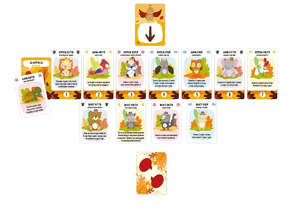 Настольная игра За Нортвуд! (For Northwood! A Solo Trick-Taking Game), бренду Geekach Games, для 1-1 гравців, час гри < 30мин. - 4 - KUBIX