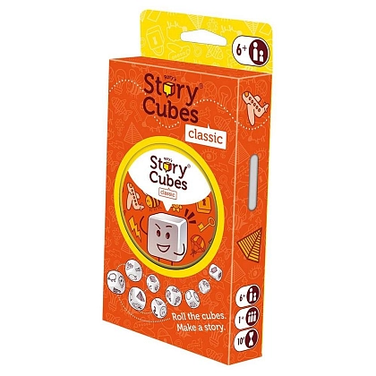 Настольная игра Кубики Историй Рори: Классические (Rory's Story Cubes), бренду Asmodee, для 1-12 гравців, час гри < 30мин. - 3 - KUBIX