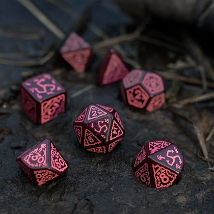 Набор кубиков The Witcher Dice Set. Crones - Whispess - 2 - KUBIX