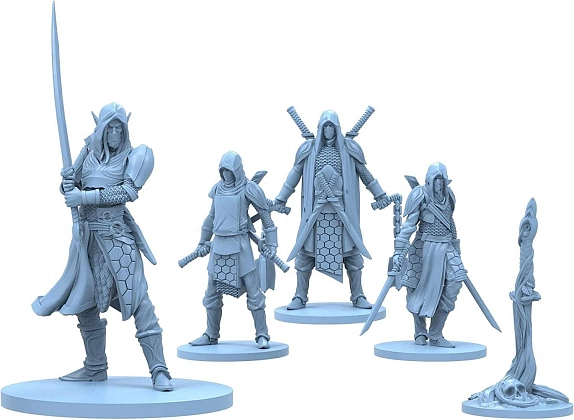 Настольная игра Godtear: Пограничья Титус/Финварр (Godtear: The Borderlands Starter Set Titus/Finvarr) (EN), бренду Steamforged Games Ltd., для 2-2 гравців, час гри < 60мин. - 4 - KUBIX