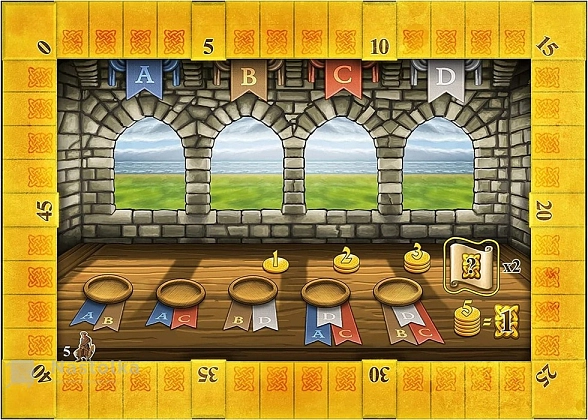 Настольная игра Isle of Skye: From Chieftain to King (Остров Скай: От вождя до короля) (EN), бренду Lookout Games, для 2-5 гравців, час гри < 30мин. - 5 - KUBIX