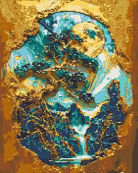 Алмазная мозаика Необычное дерево (40х50 см)