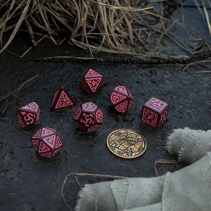 Набор кубиков The Witcher Dice Set. Crones - Whispess - 3 - KUBIX