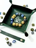 Мініатюра товару Лоток для кубиків Дракон зелений Dice Tray - 4
