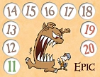 Миниатюра товара Настольная игра Манчкин. Набор счётчиков уровней - 5