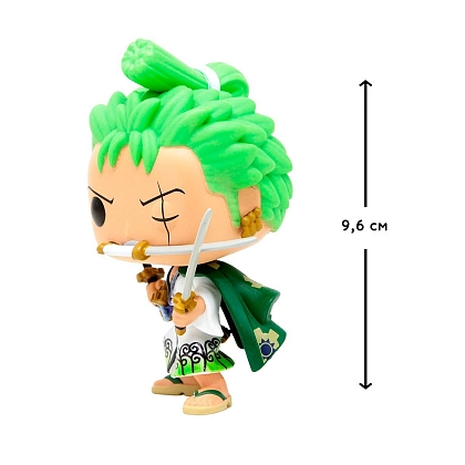 Ігрова фігурка FUNKO POP! РОРОНОА ЗОРО (Roronoa Zoro) Pop One Piece: #923, бренду Funko - 3 - KUBIX