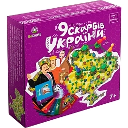 Настільна гра Квест у коробці: 9 скарбів України