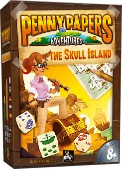 Настільна гра Пенні Пейперс: Острів Черепа (Penny Papers Adventures: Skull Island)