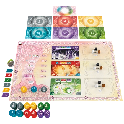 Настольная игра Идору (Inori), бренду Geekach Games, для 2-4 гравців, час гри < 30мин. - 5 - KUBIX